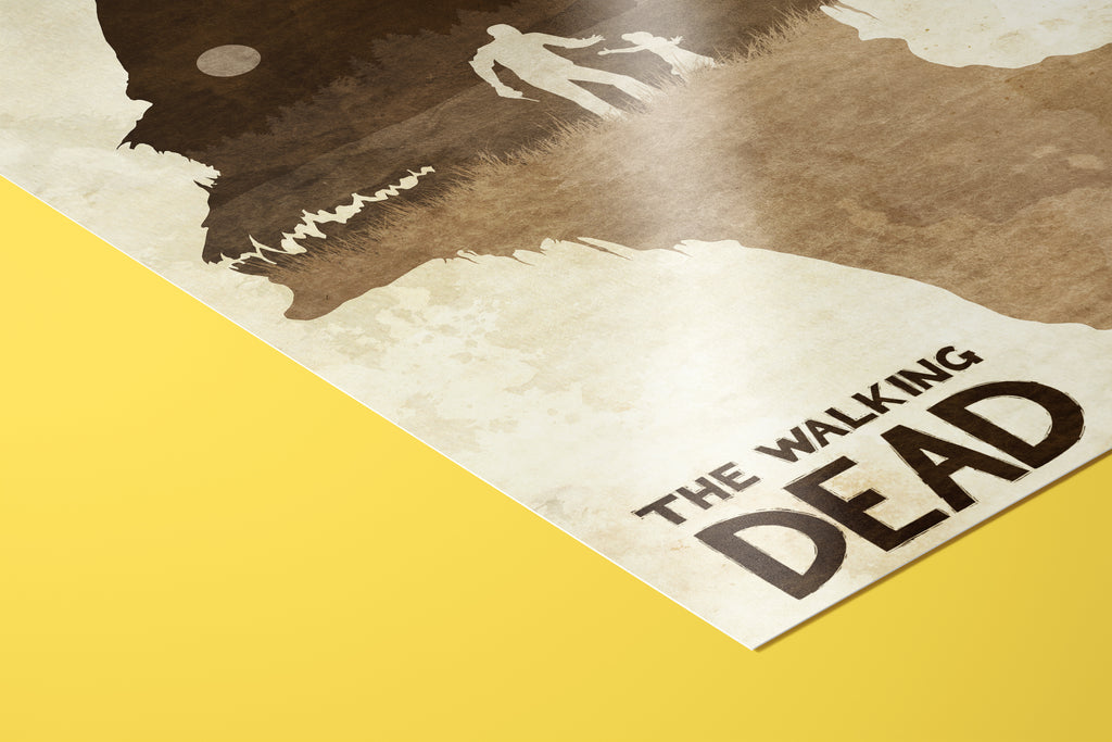 The Walking Dead Video Game Poster [Edward]