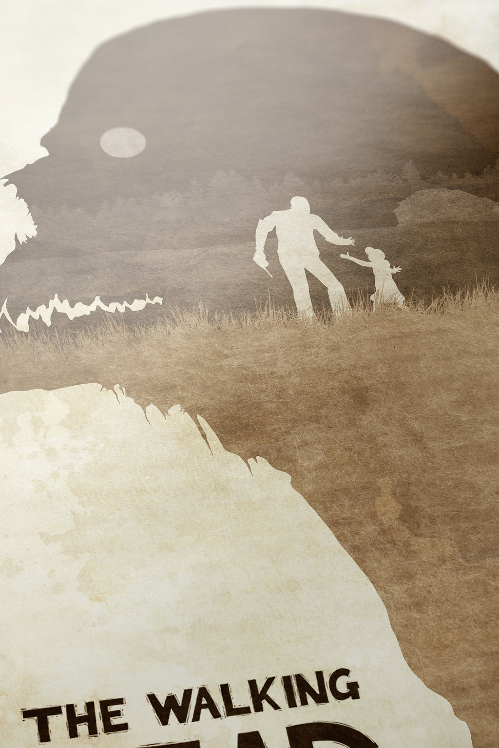The Walking Dead Video Game Poster [Edward]