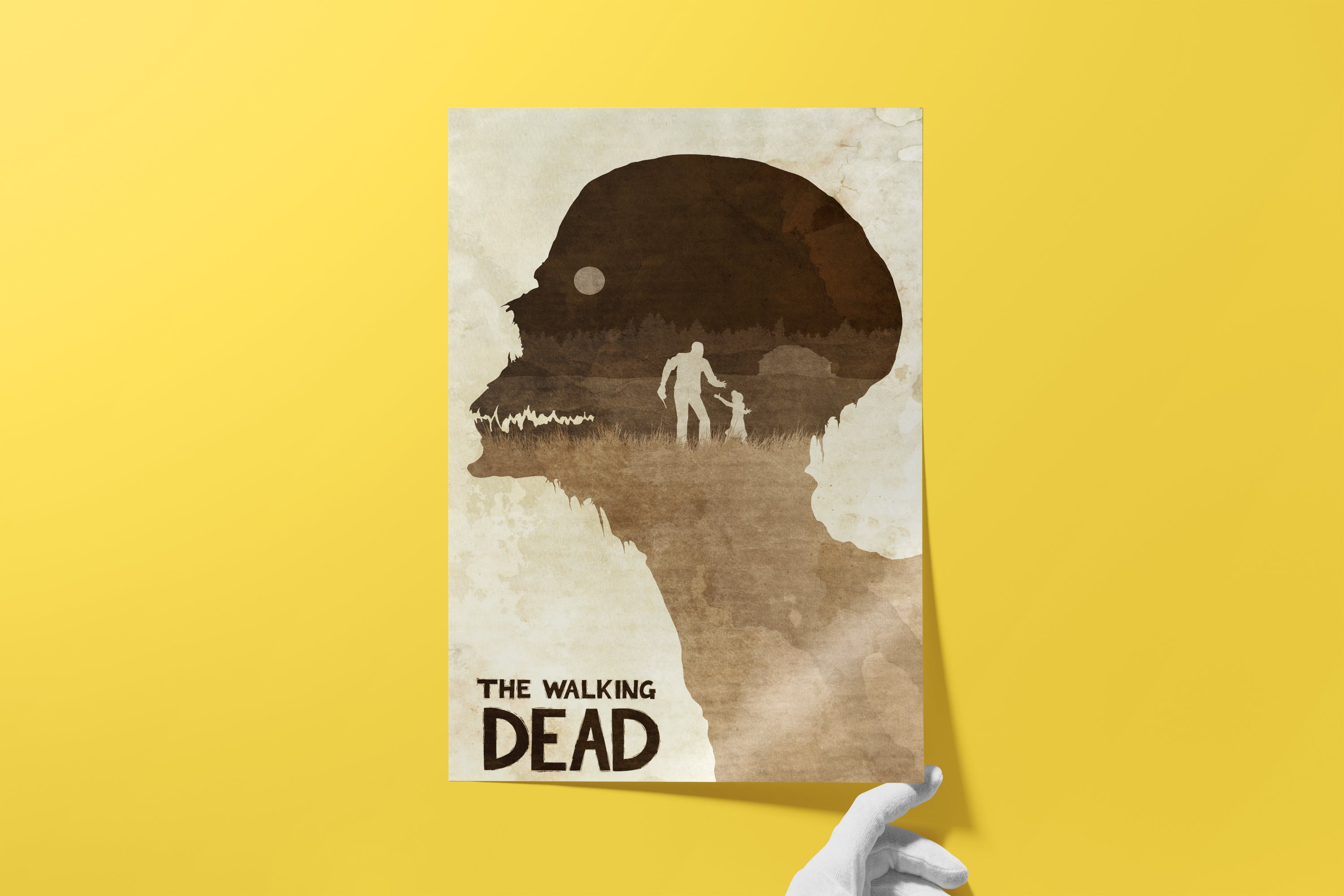 The Walking Dead Video Game Poster [Edward]