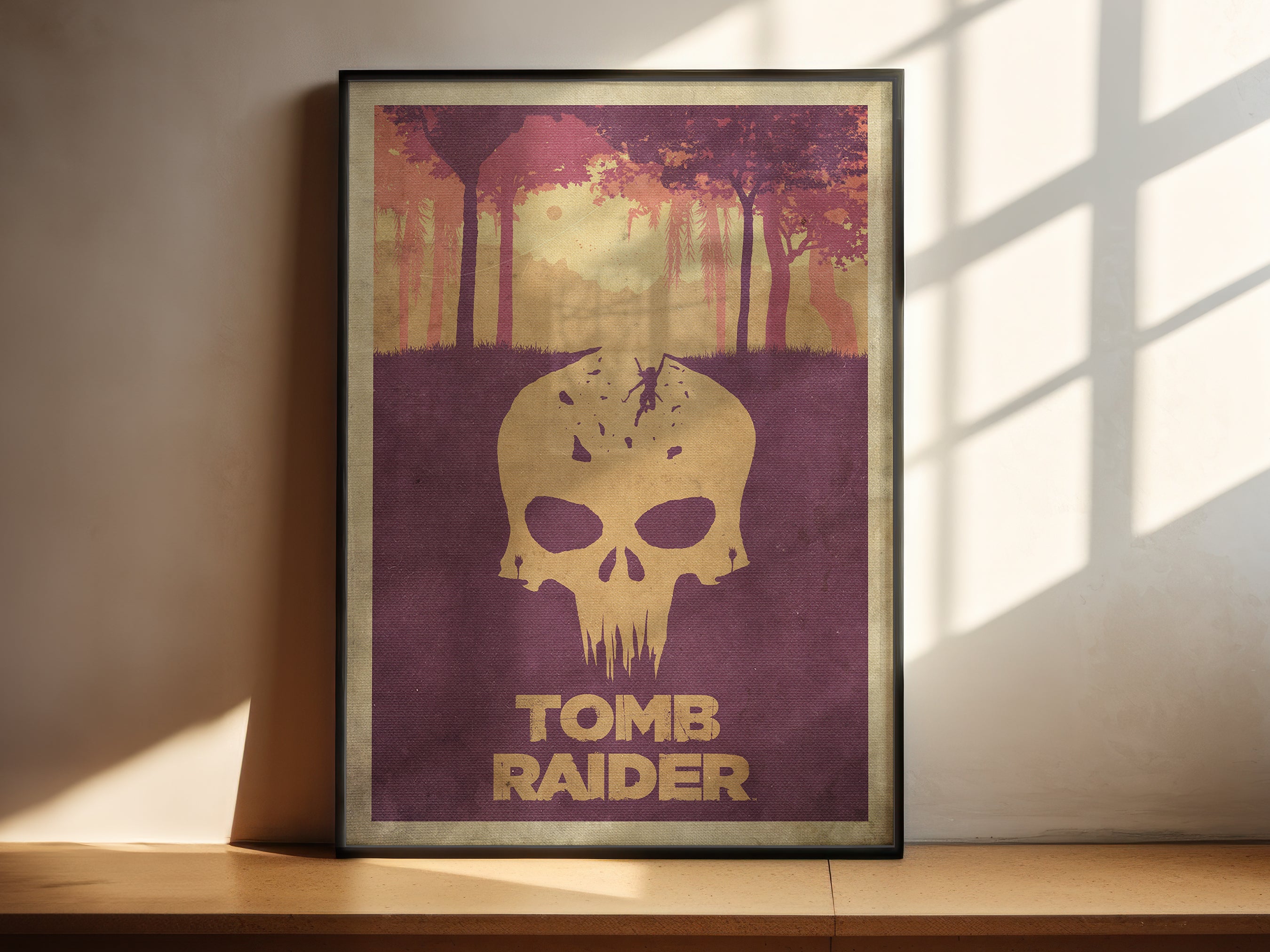 Tomb Raider Video Game Poster [Edward]