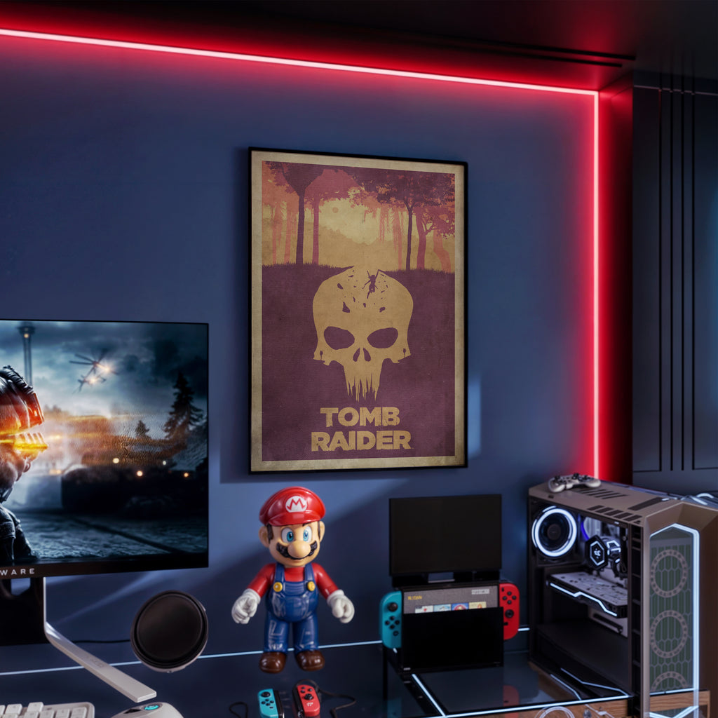 Tomb Raider Video Game Poster [Edward]
