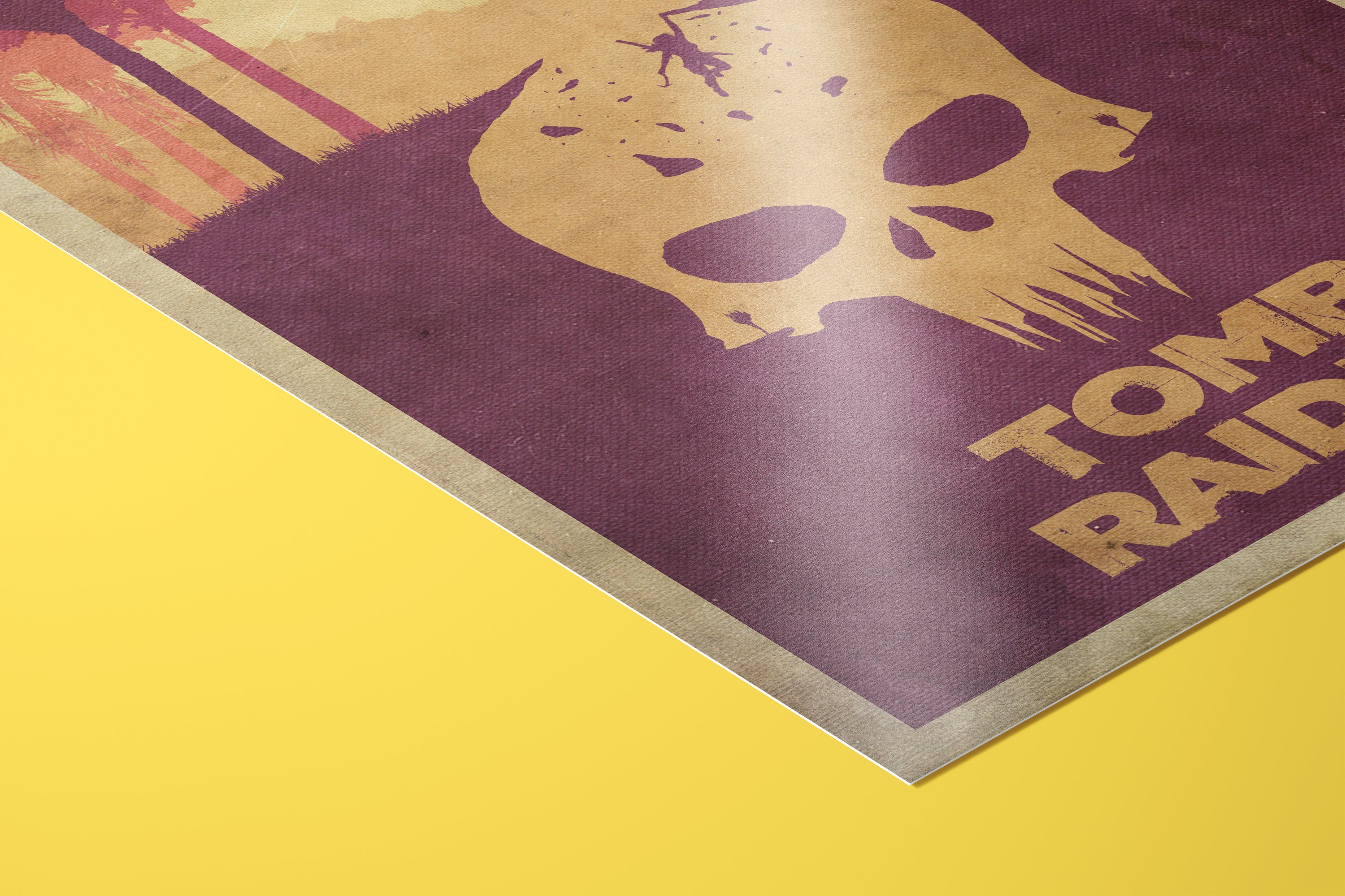 Tomb Raider Video Game Poster [Edward]