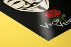 V for Vendetta Minimalist Movie Poster [AMV]