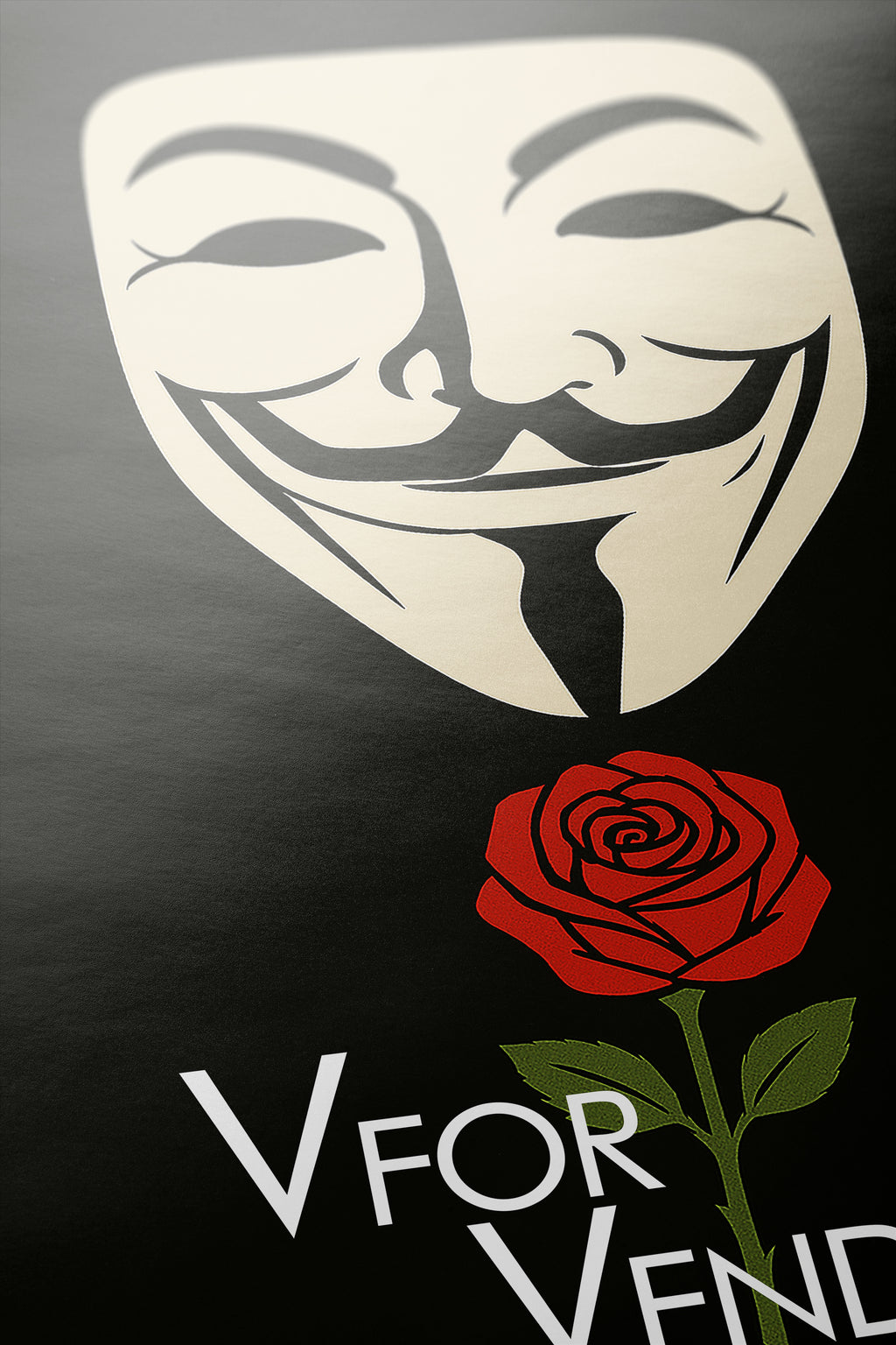 V for Vendetta Minimalist Movie Poster [AMV]
