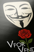 V for Vendetta Minimalist Movie Poster [AMV]
