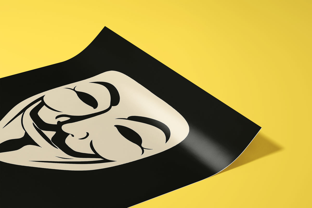 V for Vendetta Minimalist Movie Poster [AMV]