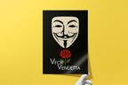 V for Vendetta Minimalist Movie Poster [AMV]