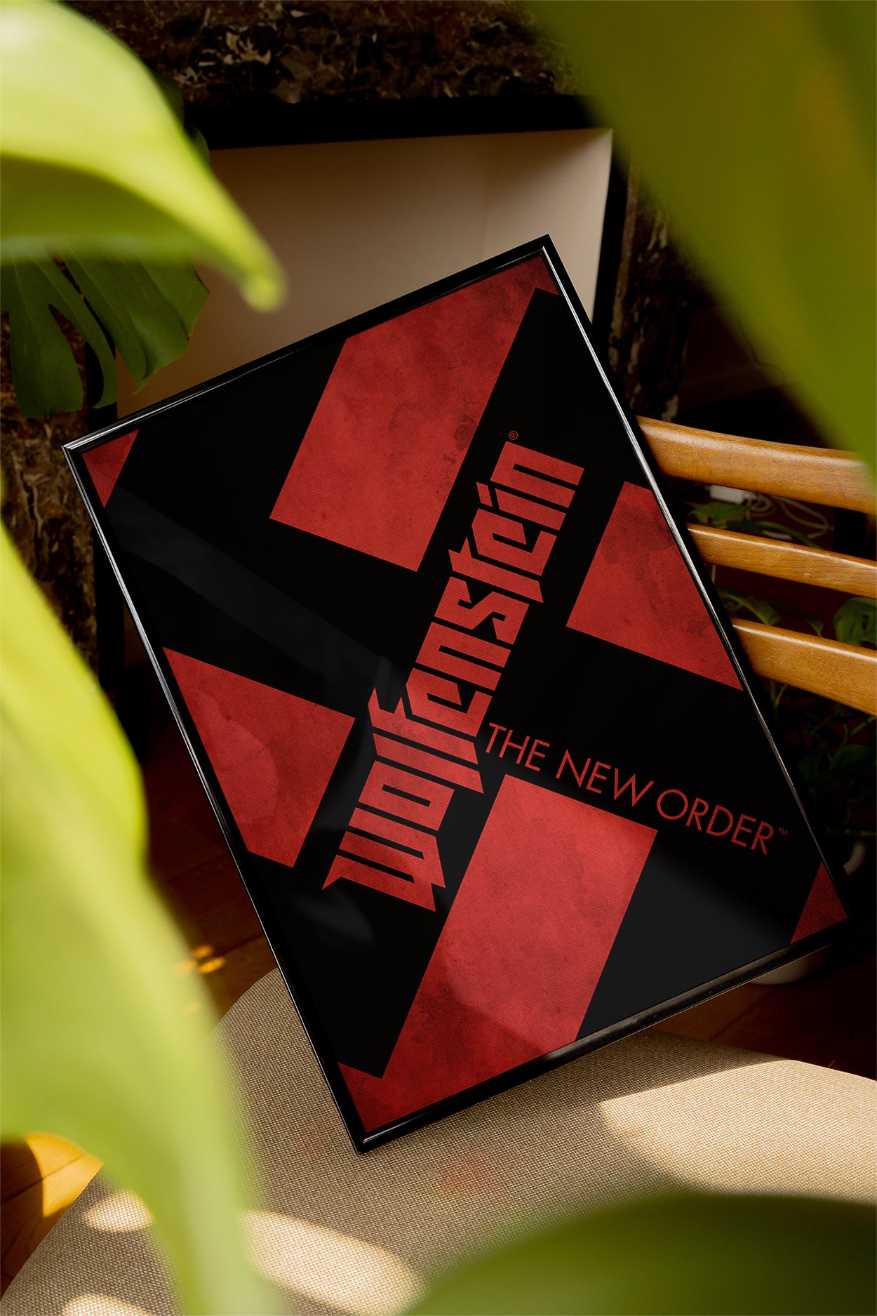 Wolfenstein The New Order Video Game Poster [Edward]