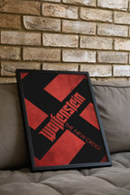 Wolfenstein The New Order Video Game Poster [Edward]
