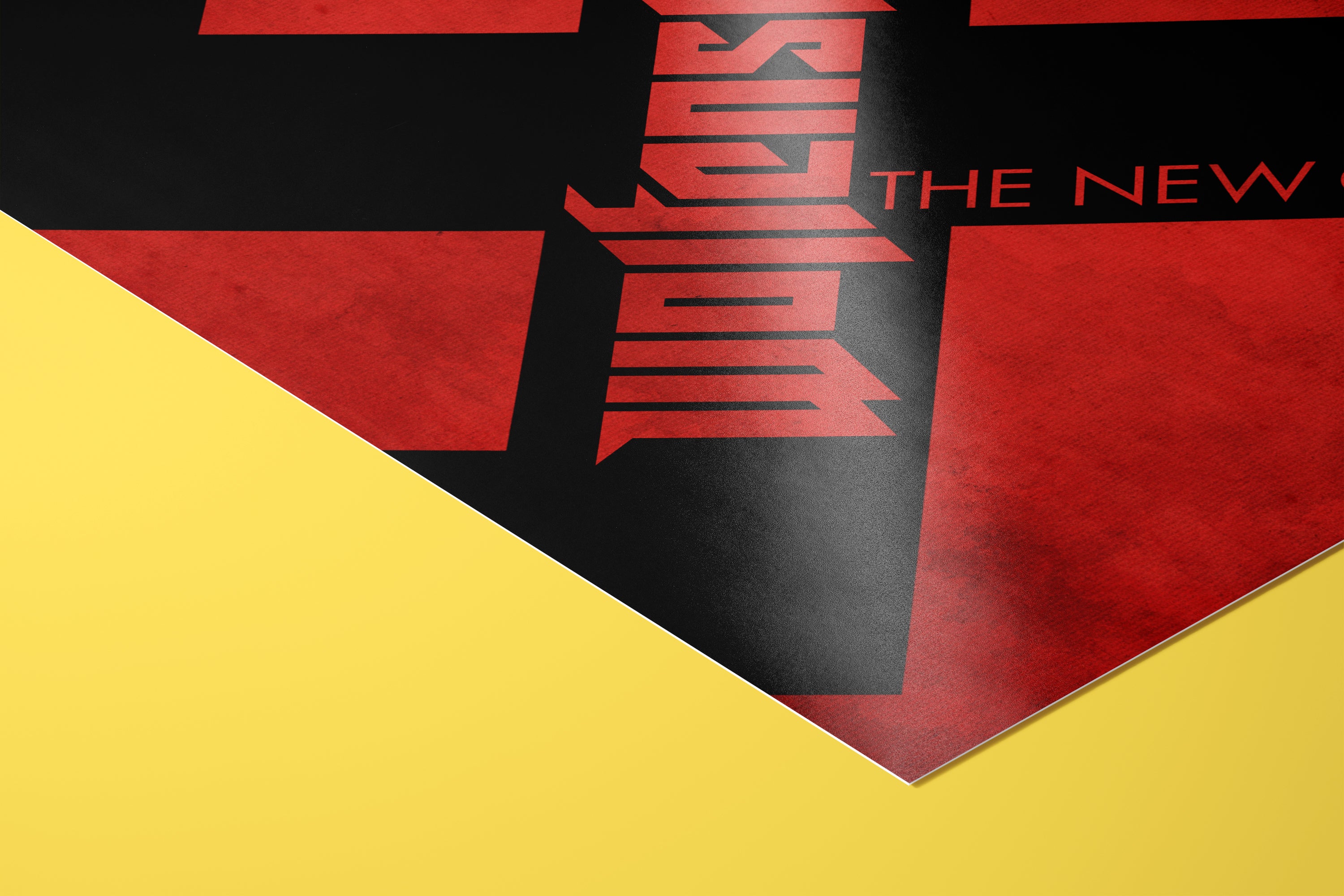 Wolfenstein The New Order Video Game Poster [Edward]